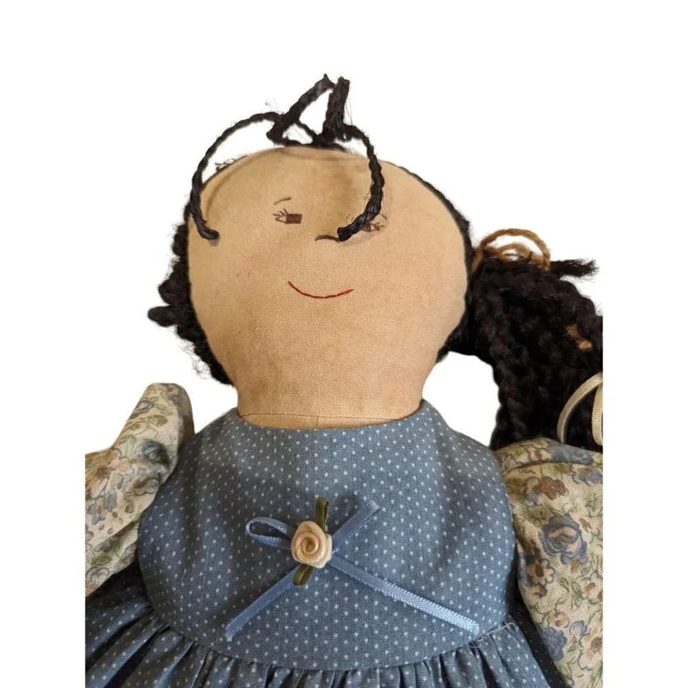 Vintage Handmade Cloth Doll 21